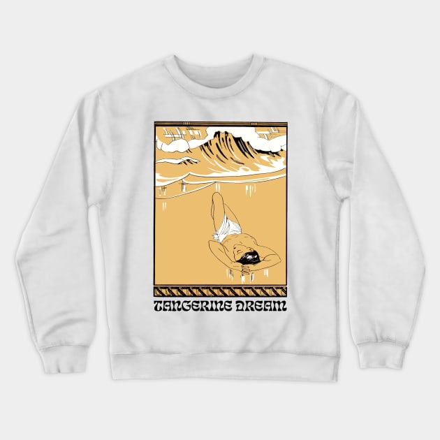 Tangerine Dream ----- Psychedelic Fan Artwork Crewneck Sweatshirt by unknown_pleasures